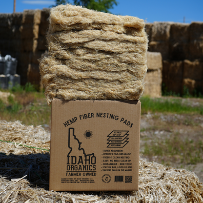 Hemp Fiber Nesting Pads